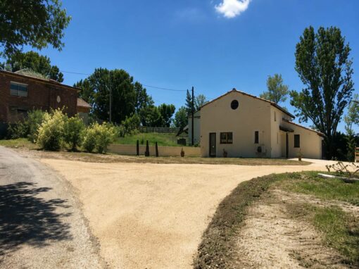 Terrassement et création d’une allée